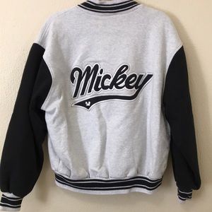 Vintage disney Mickey Mouse  letterman’s jacket